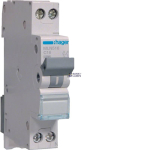 Hager MLN516 &mdash; Miniature Circuit Breaker 1P+N, 6 kA C-16 A, 1M