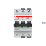 ABB 2CDS383001R0217 &mdash; S303P-K1 Miniature Circuit Breaker - 3P - K - 1 A