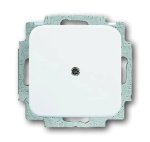Busch-Jaeger 2CKA001715A0317 &mdash; Blank Cover Reflex SI 2538-214-500 Alpine White