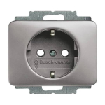 Busch-Jaeger 2CKA002011A1417 &mdash; 20 EUC-20 CoverPlates (partly incl. Insert) carat&reg; Platinum