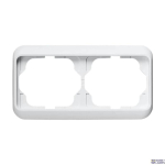 Busch-Jaeger 2CKA001754A2718 &mdash; 1723-24G kattepiire 3gang(s) studio white - alpha nea