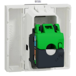 Schneider Electric NU341918 &mdash; padrun RJ45, 2m, STP, Cat 6, White
