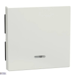 Merten by Schneider Electric 436019 &mdash; Rocker koos control window, polar white glossy, System M