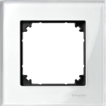 Schneider Electric MTN404119 &mdash; Frame Merten System M, White, 1-Gang