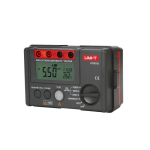 Meter:insulation resistance;LCD (2000),koos a backlit UNI-T, UT501B