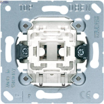 Jung 531U &mdash; Push Button Insert, 1-Gang Push-Button, 1-Pole, 1-Way NO Contact, 10 A, 250 V