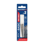SPECIALIST+ Metal trell bit BASIC, 2 mm, 3 tk, 64-0020
