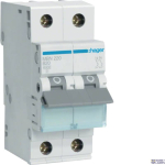 Hager MBN220 &mdash; Circuit Breaker 2P, 6 kA B-20 A, 2M