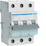 Hager MBN320 &mdash; Circuit Breaker 3P, 6 kA B-20 A, 3M