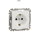 Schneider Electric SDD111021 &mdash; padrun Outlet Sedna Design & Elements, White, Side Earth Shut Screw, professionaalne