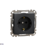 Schneider Electric SDD114021 &mdash; padrun Outlet Sedna Design & Elements, Anthracite, Side Earth Shut Screw, professionaalne