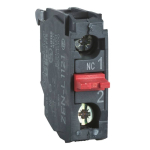 Schneider Electric ZENL1121 &mdash; Contact Block Harmony XALD, 1NC, IP20, Silver