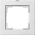 Gira 021122 &mdash; kattepiire E2 Pure White Matt 1-Gang, Halogen-Free Shatter-Proof Thermoplastic