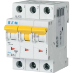 EATON 263423 &mdash; PL7-D25/3 Miniature circuit breaker (MCB), 25 A, 3p, characteristic: D