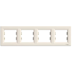 Schneider Electric EPH5800423 &mdash; Frame Asfora, 4-Gang