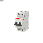 ABB 2CDS251103R0024 &mdash; S201-C2NA Miniature Circuit Breaker - 1+NP - C - 2 A