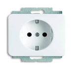 Busch-Jaeger 2CKA002011A3124 &mdash; 20 EUC-24G CoverPlates (partly incl. Insert) carat&reg; Studio white