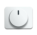 Busch-Jaeger 2CKA006599A2324 &mdash; 6540-24G CoverPlates (partly incl. Insert) carat&reg; Studio white
