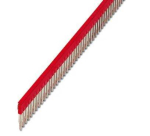 Phoenix Contact 3032224 &mdash; Plug-In Bridge FBS 50-6, 50-Position, 6.2mm Pitch, 32A, Red
