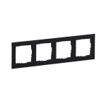 Legrand 721524 &mdash; Cover Plate Suno 296.8&times;9.8&times;83mm, IP20, IK04, must, 4-Gang