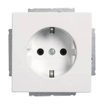 Busch-Jaeger 2CKA002011A3725 &mdash; 20 EUC-84 CoverPlates (partly incl. Insert) future&reg;, Busch-axcent&reg;, solo&reg;; carat&reg; Studio white