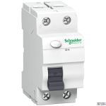 Schneider Electric A9Z05225 &mdash; Residual Current Circuit Breaker Acti9 ID K Biconnect 2P, 25A, ID K - Residual Current - 30mA - Type AC