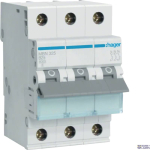 Hager MBN325 &mdash; Circuit Breaker 3P, 6 kA B-25 A, 3M