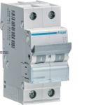 Hager MCN225 &mdash; Circuit Breaker 2P, 6 kA C-25 A, 2M