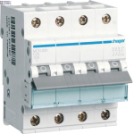 Hager MCN625 &mdash; Circuit Breaker 3P+N, 6 kA C-25 A, 4M
