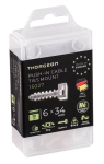THORGEON 15027 &mdash; Screw Saddle kaabel Support 6x34 white (10 tk)