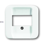 Busch-Jaeger 2CKA001724A4327 &mdash; Audio USB Video padrun Cover Reflex SI 2539-214-500 Alpine White