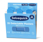 Detectable plasters, blue, 35 tk/pack, Cederroth, 51030127