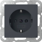 Gira 446628 &mdash; SCHUKO pistikupesa System 55 16 A 250 V~ ilma Mounting Claws, Anthracite