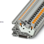 Phoenix Contact 3214029 &mdash; paigaldus Terminal Block PTI 16/S, 76A, Push-in &uuml;hendus, 1 lood, hall, Ns 35/7,5, Ns 35/15