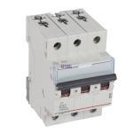 Legrand 404129 &mdash; Miniature Circuit Breaker TX3 32A, 400 V, 3P, 10kA, 60 Hz