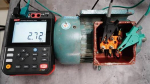 Augstsprieguma izolācijas pretestība 250V/100G?-2500V/1T? DC ; 30-1000V DC; 30-750V AV; īsslēguma strāva: aptuveni 3,5mA, UT512D, UNI-T