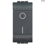 BTicino L4002N &mdash; One-Way Switch LivingLight 16A, 250V, 2P, 16 AX, 1 moodul