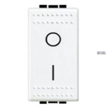 BTicino N4002N &mdash; One-Way Switch LivingLight 16A, 2P, 16 AX, 1 moodul, 250 V AC