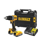 DeWalt DCD805E2T triecienurbjma&scaron;īna/trell; 18V 2x1,7Ah, 26-5-DCD805E2T