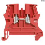 Legrand 037130 &mdash; Terminal Block Viking 3 Red, 24A, 800V, Screw &uuml;hendus, DIN rail 35mm