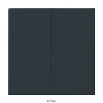 Busch-Jaeger 2CKA001751A2930 &mdash; 1785-81 Rocker Switch/push button Two-part rocker anthracite - 63x63