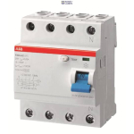 ABB 2CSF204101R4630 &mdash; F204 A-63/0.5 Residual Current Circuit Breaker 4P A type 500 mA