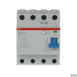 ABB 2CSF204201R3630 &mdash; F204 A S-63/0.3 Residual Current Circuit Breaker 4P A type 300 mA