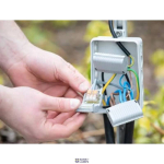 WAGO 207-1331 &mdash; Gelbox Max. 4 mm&sup2; Connectors, Gray, suurus 1, 221.2x73 Series