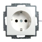 Busch-Jaeger Schuko pistikupesa Insert 20 EUC-914 Alpine White, 2CKA002011A6232