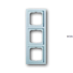 Busch-Jaeger 2CKA001754A4533 &mdash; 1723-183K-500 kattepiire 3gang(s) alumiinium silver - future linear