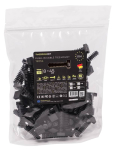 THORGEON 15034 &mdash; Screw Saddle kaabel Support 8x45 must (100 tk)