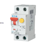 EATON 263434 &mdash; PFL7-10/1N/B/003 RCD/MCB combination, 10 A, 30 mA, MCB trip characteristic: B, 1p+N, RCD trip characteristic: AC