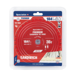 Cutting disks 184x36Tx20/16mm, Sandwich PREMIUM, SPECIALIST+, 51-4-18436