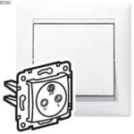 Legrand 774436 &mdash; TV padrun White, 2400MHZ, Thermoplastic, Plastic, Flush-Mount